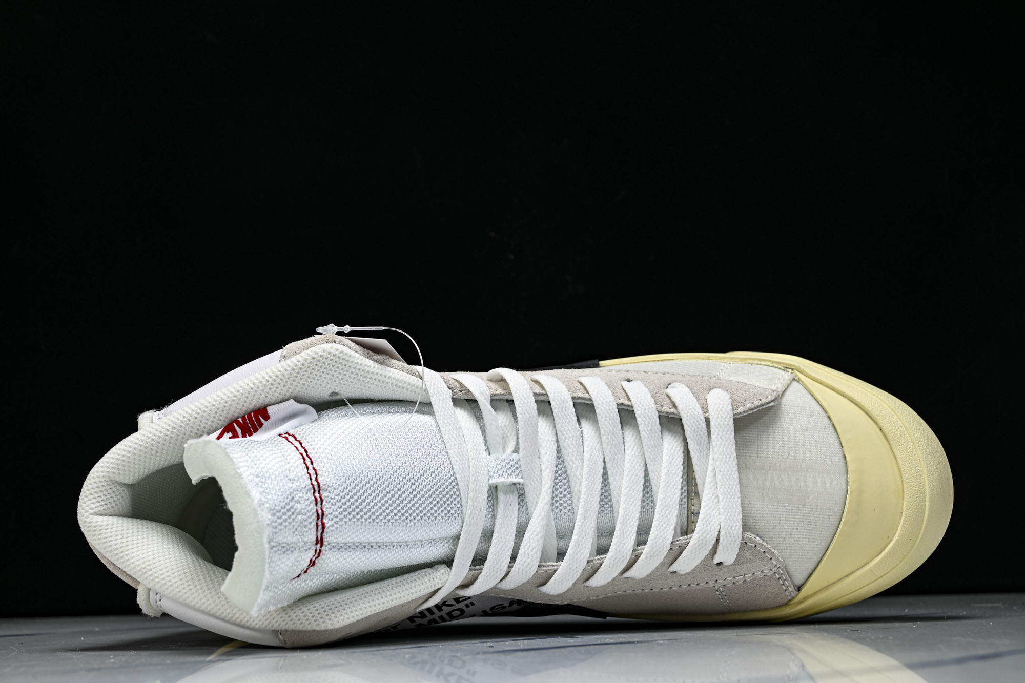 OW X NK Blazer Mid OW联名开拓者复古超限量滑板鞋 AA3832-100 #YZ013 40 40.5