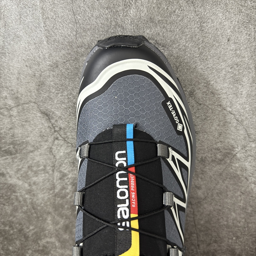 OG版 Salomon XT-6 GTX 户外越野跑步鞋 黑灰 Black Grey  SALOMON萨洛蒙 XT-6 