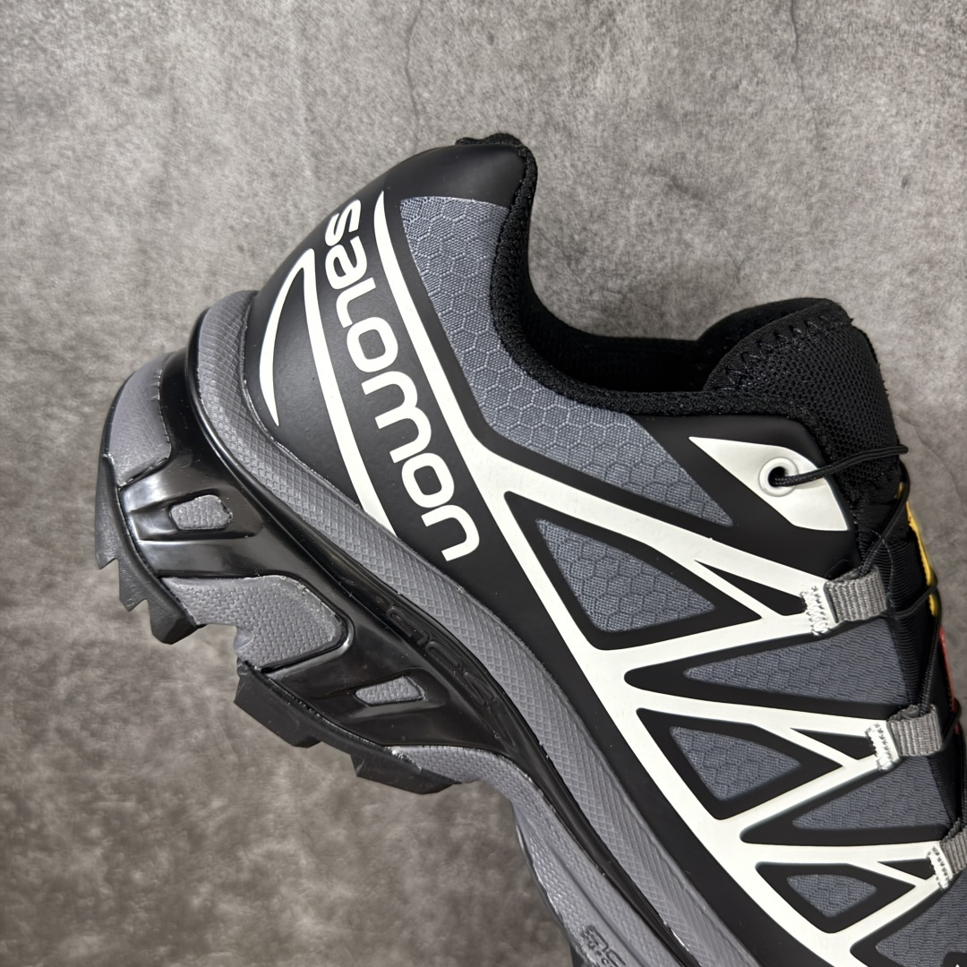 OG版 Salomon XT-6 GTX 户外越野跑步鞋 黑灰 Black Grey  SALOMON萨洛蒙 XT-6 