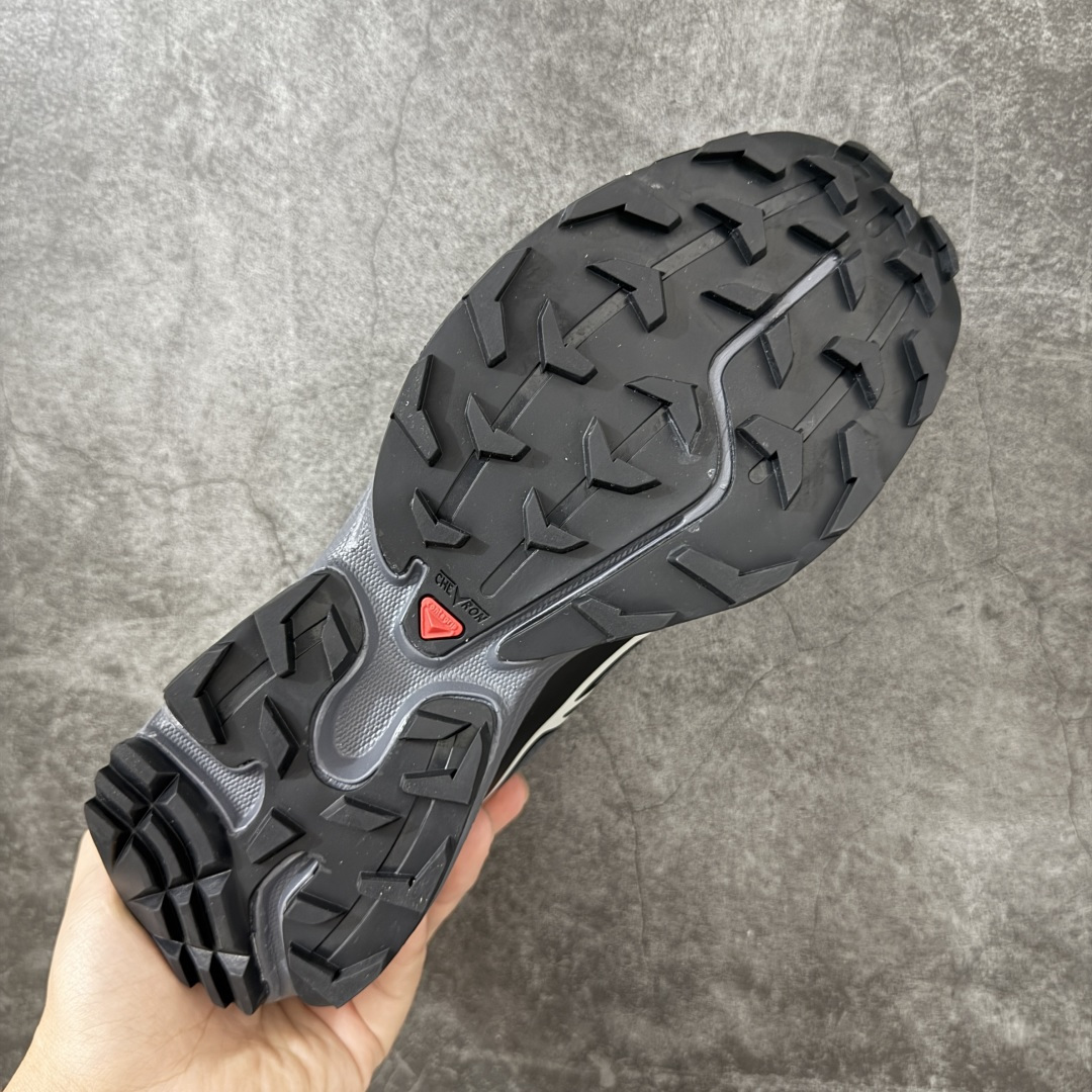 OG版 Salomon XT-6 GTX 户外越野跑步鞋 黑灰 Black Grey  SALOMON萨洛蒙 XT-6 