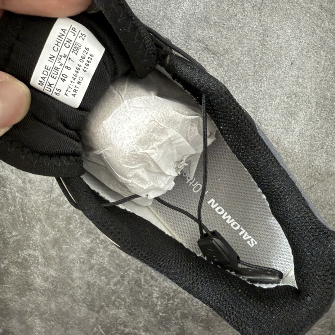 OG版 Salomon XT-6 GTX 户外越野跑步鞋 黑灰 Black Grey  SALOMON萨洛蒙 XT-6 