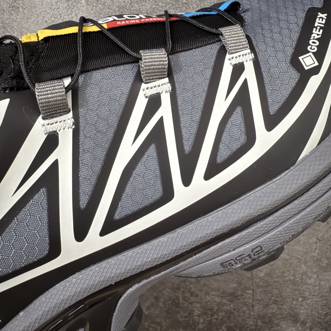 OG版 Salomon XT-6 GTX 户外越野跑步鞋 黑灰 Black Grey  SALOMON萨洛蒙 XT-6 
