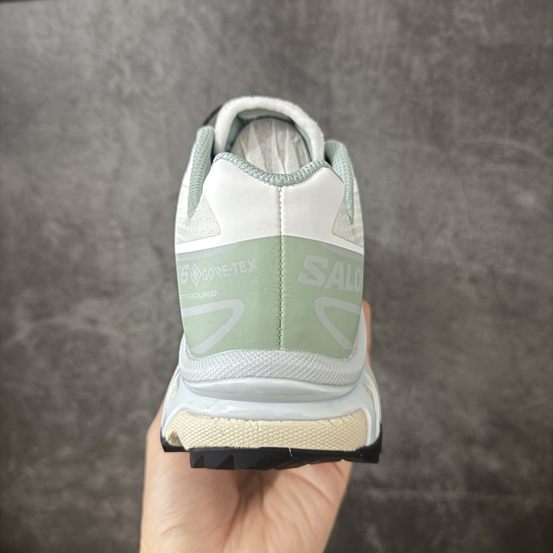 OG版 Salomon XT-6 GTX 户外越野跑鞋 白色 White 运动机能风  SALOMON萨洛蒙 XT-6 
