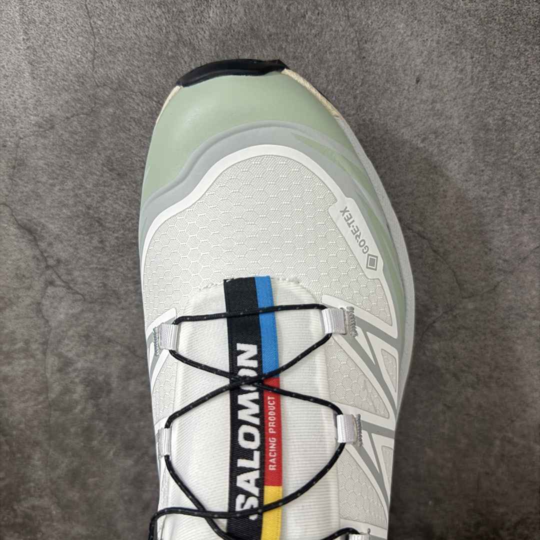 OG版 Salomon XT-6 GTX 户外越野跑鞋 白色 White 运动机能风  SALOMON萨洛蒙 XT-6 