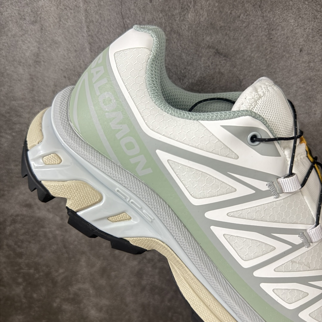 OG版 Salomon XT-6 GTX 户外越野跑鞋 白色 White 运动机能风  SALOMON萨洛蒙 XT-6 