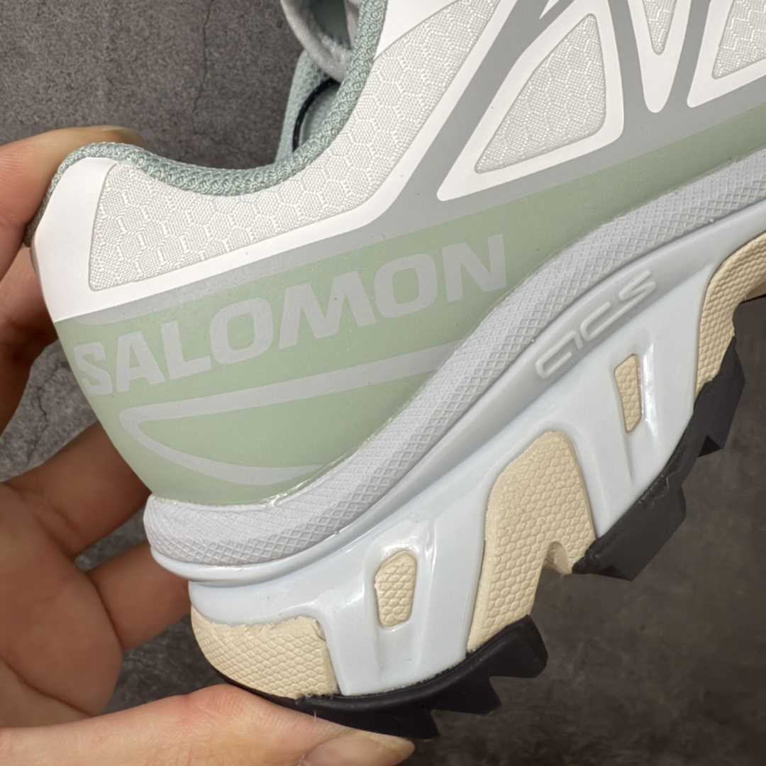 OG版 Salomon XT-6 GTX 户外越野跑鞋 白色 White 运动机能风  SALOMON萨洛蒙 XT-6 