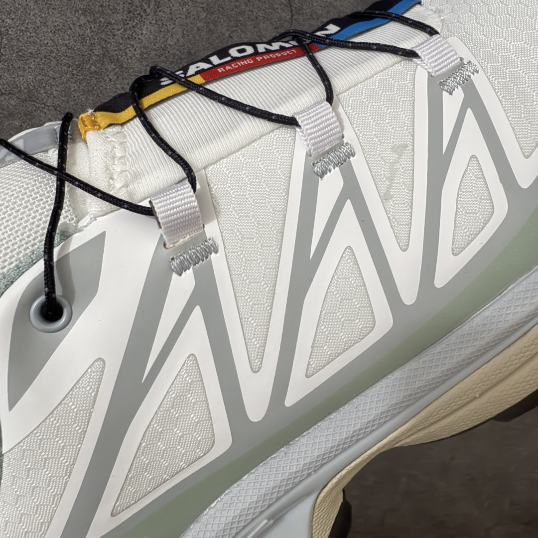 OG版 Salomon XT-6 GTX 户外越野跑鞋 白色 White 运动机能风  SALOMON萨洛蒙 XT-6 