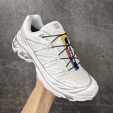 OG版 Salomon XT-6 GTX 萨洛蒙 户外越野防水白银 White Silver 运动跑步鞋 SALOMO OG版 Salomon XT-6 GTX 萨洛蒙 户外越野防水白银 White Silver 运动跑步鞋 SALOMO