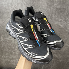 OG版 Salomon XT-6 GTX 黑色 Black Silver 户外越野跑步鞋 SALOMON萨洛蒙 XT- OG版 Salomon XT-6 GTX 黑色 Black Silver 户外越野跑步鞋 SALOMON萨洛蒙 XT-