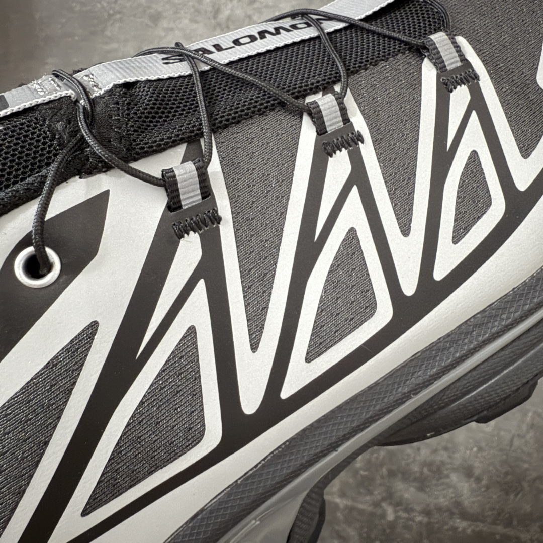 OG版 Salomon XT-6 户外越野 灰黑 Black Grey 运动跑步鞋  SALOMON萨洛蒙 XT-6 舒
