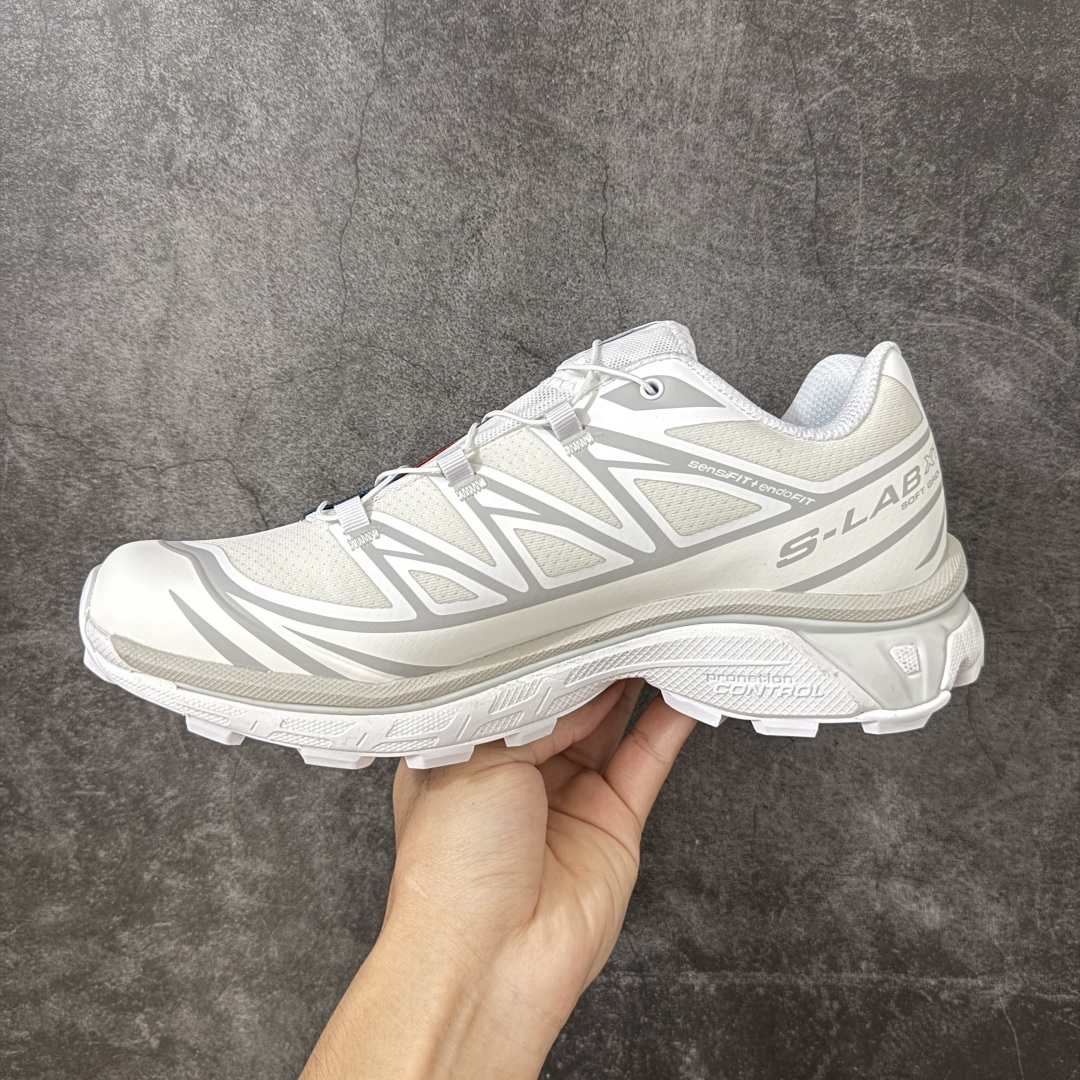 OG版 Salomon XT-6 户外越野 纯白 White 低帮运动鞋 SALOMON萨洛蒙 XT-6 舒适百搭 户 OG版 Salomon XT-6 户外越野 纯白 White 低帮运动鞋 SALOMON萨洛蒙 XT-6 舒适百搭 户