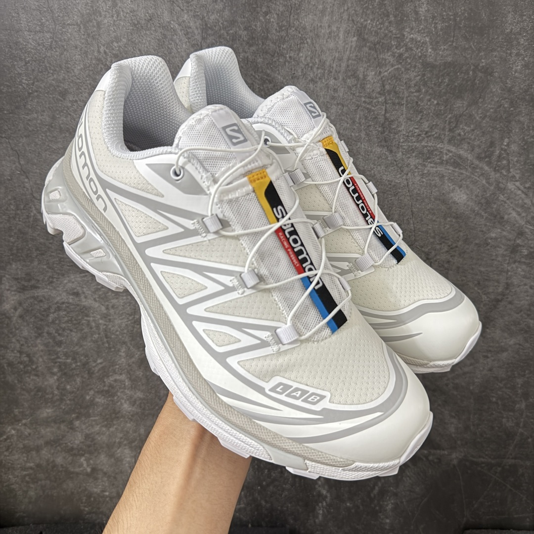 OG版 Salomon XT-6 户外越野 纯白 White 低帮运动鞋 SALOMON萨洛蒙 XT-6 舒适百搭 户 OG版 Salomon XT-6 户外越野 纯白 White 低帮运动鞋 SALOMON萨洛蒙 XT-6 舒适百搭 户