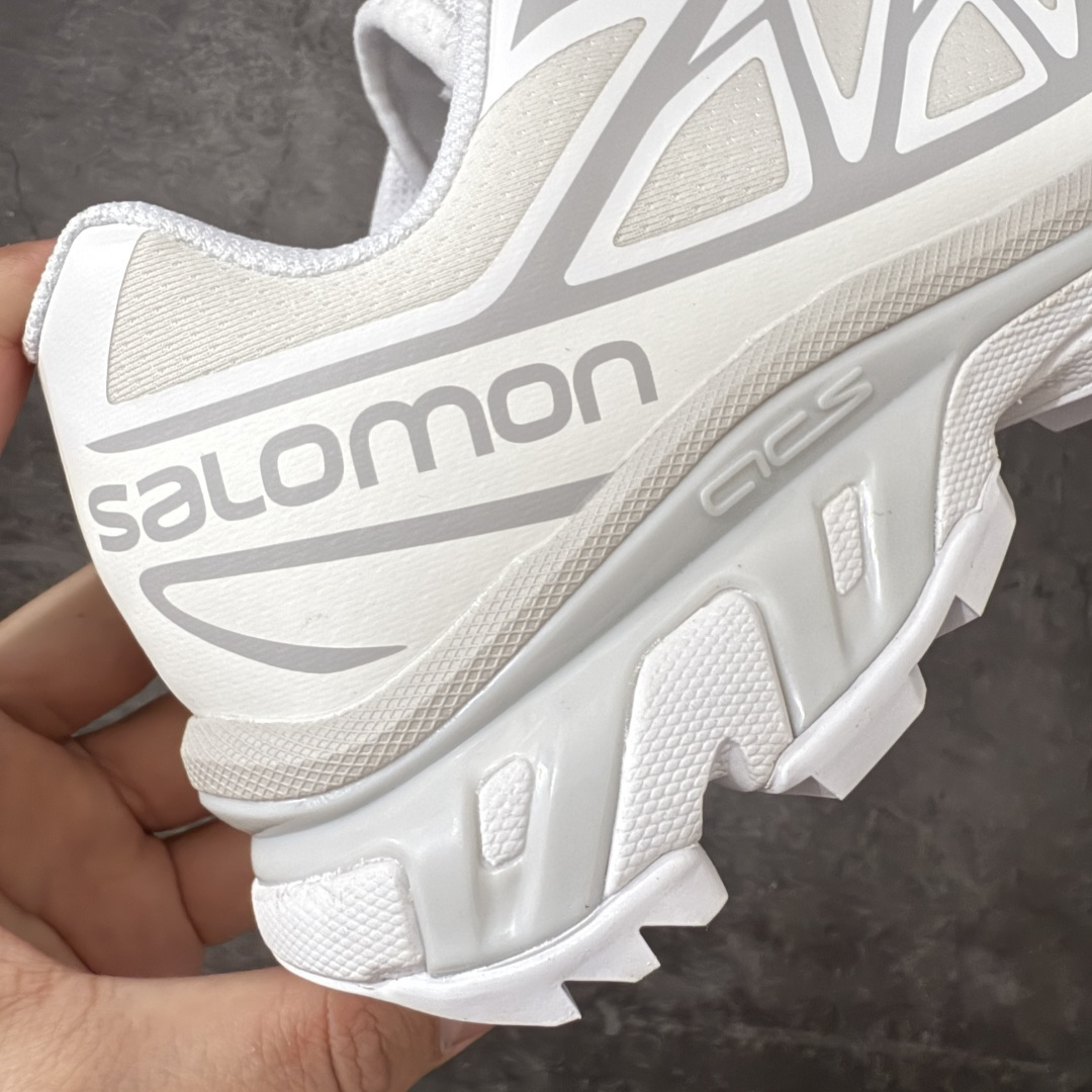 OG版 Salomon XT-6 户外越野 纯白 White 低帮运动鞋 SALOMON萨洛蒙 XT-6 舒适百搭 户 OG版 Salomon XT-6 户外越野 纯白 White 低帮运动鞋 SALOMON萨洛蒙 XT-6 舒适百搭 户