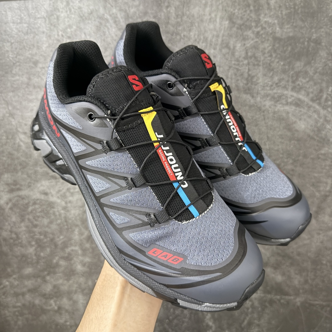OG版 Salomon XT-6 户外越野跑步鞋 深灰红配色 运动机能风 SALOMON萨洛蒙 XT-6 舒适百搭 户 OG版 Salomon XT-6 户外越野跑步鞋 深灰红配色 运动机能风 SALOMON萨洛蒙 XT-6 舒适百搭 户
