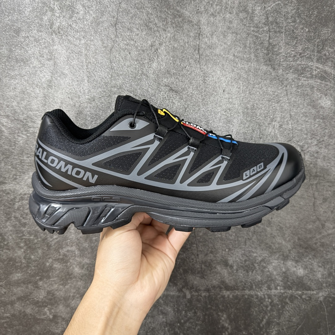 OG版 Salomon XT-6 户外越野跑步鞋 黑灰 Black Grey 运动机能风 SALOMON萨洛蒙 XT- OG版 Salomon XT-6 户外越野跑步鞋 黑灰 Black Grey 运动机能风 SALOMON萨洛蒙 XT-
