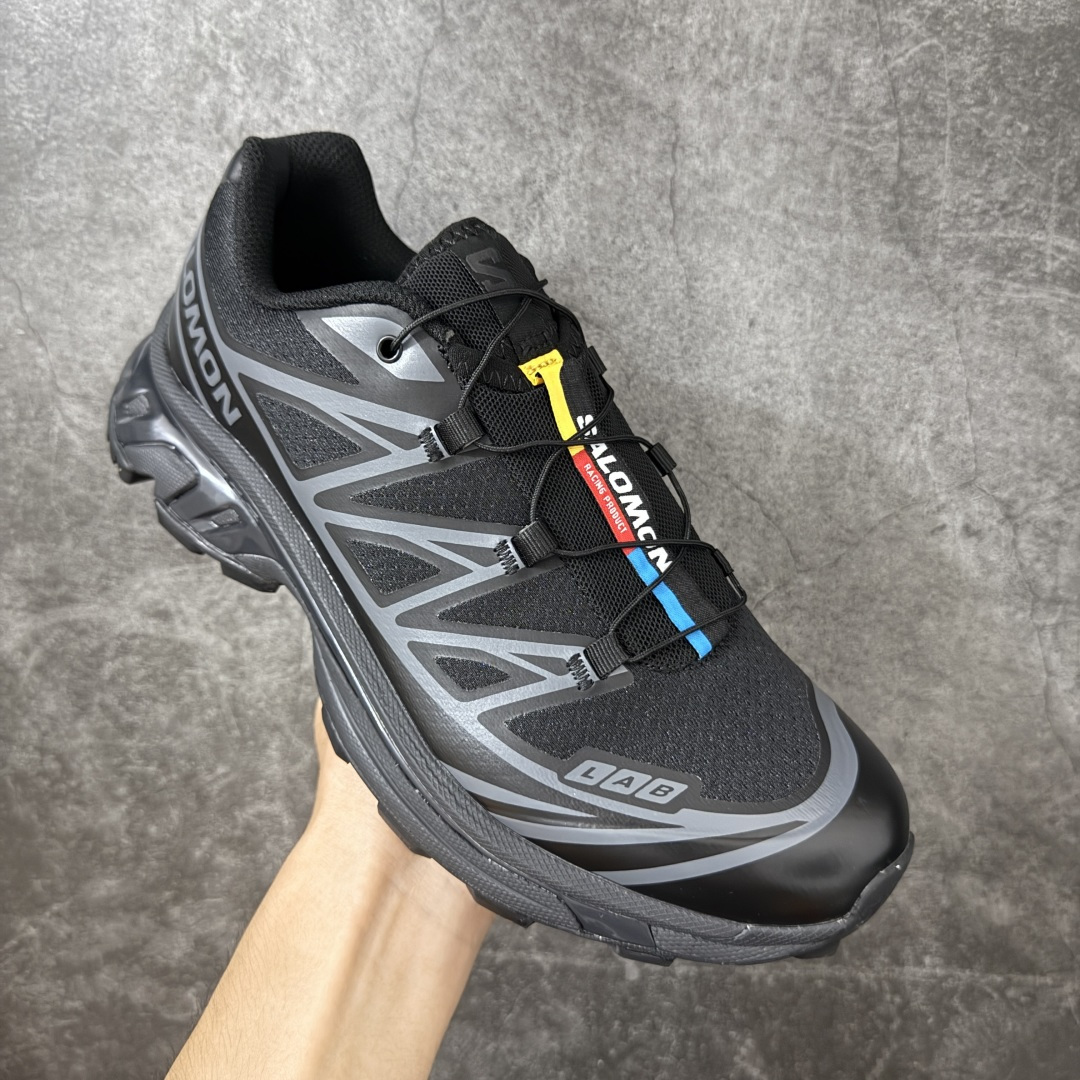 OG版 Salomon XT-6 户外越野跑步鞋 黑灰 Black Grey 运动机能风 SALOMON萨洛蒙 XT- OG版 Salomon XT-6 户外越野跑步鞋 黑灰 Black Grey 运动机能风 SALOMON萨洛蒙 XT-