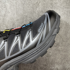 OG版 Salomon XT-6 户外越野跑步鞋 黑灰 Black Grey 运动机能风 SALOMON萨洛蒙 XT- OG版 Salomon XT-6 户外越野跑步鞋 黑灰 Black Grey 运动机能风 SALOMON萨洛蒙 XT-