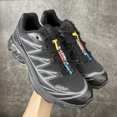 OG版 Salomon XT-6 户外越野跑步鞋 黑灰 Black Grey 运动机能风 SALOMON萨洛蒙 XT- OG版 Salomon XT-6 户外越野跑步鞋 黑灰 Black Grey 运动机能风 SALOMON萨洛蒙 XT-