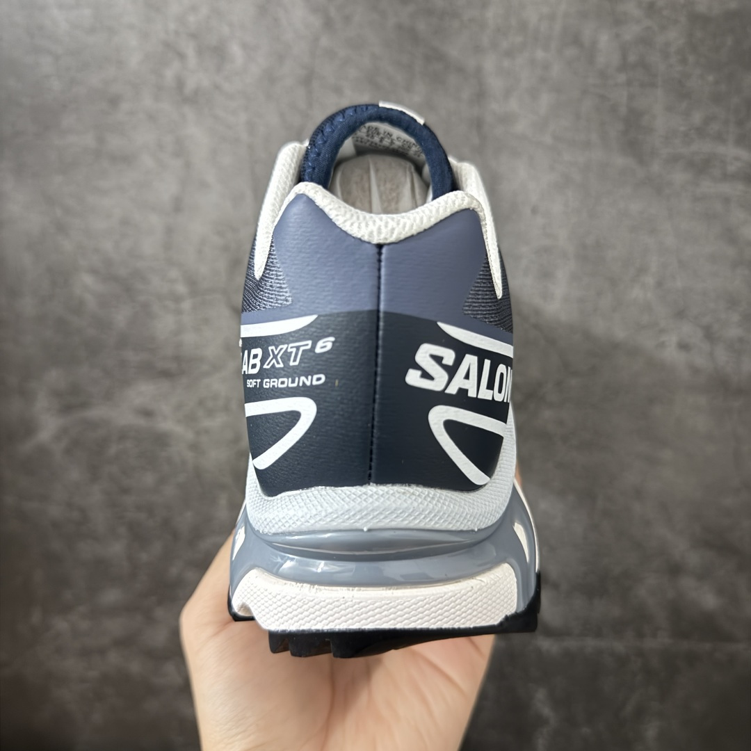 OG版 Salomon XT-6 户外越野跑鞋 深灰蓝 Navy Blue 运动机能风  SALOMON萨洛蒙 XT-6