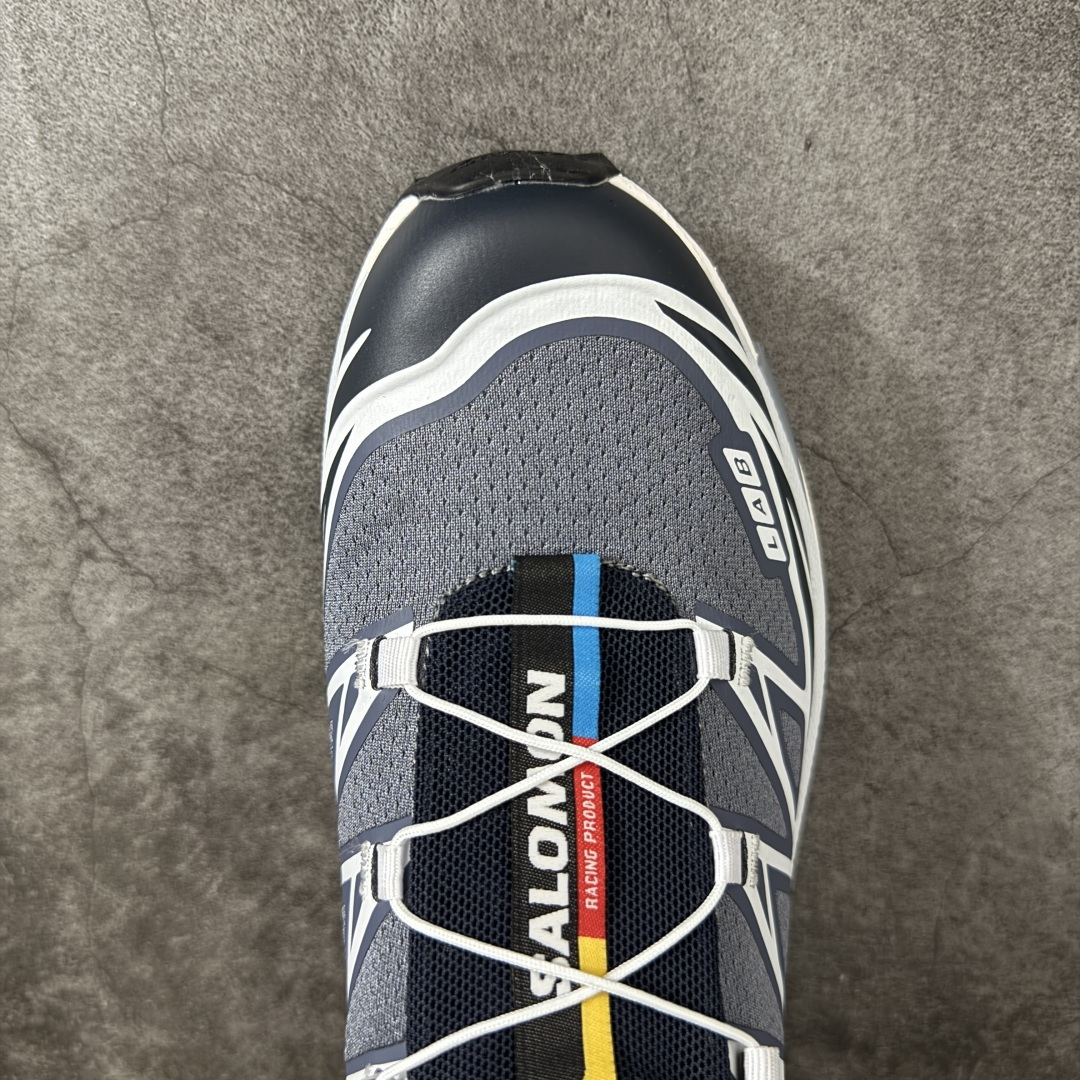 OG版 Salomon XT-6 户外越野跑鞋 深灰蓝 Navy Blue 运动机能风  SALOMON萨洛蒙 XT-6