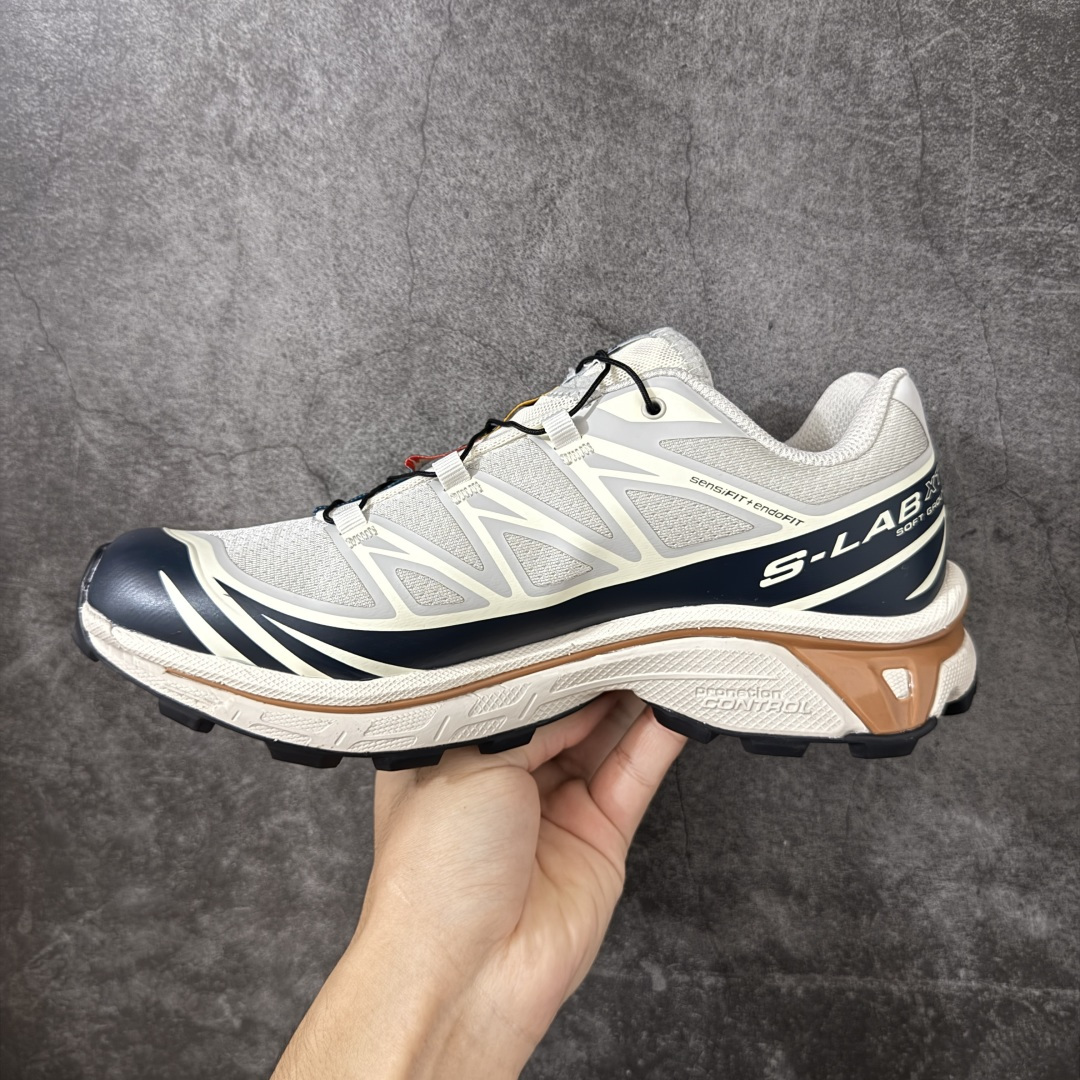 OG版 Salomon XT-6 户外越野跑鞋 灰棕配色 男女同款 SALOMON萨洛蒙 XT-6 舒适百搭 户外越野 OG版 Salomon XT-6 户外越野跑鞋 灰棕配色 男女同款 SALOMON萨洛蒙 XT-6 舒适百搭 户外越野
