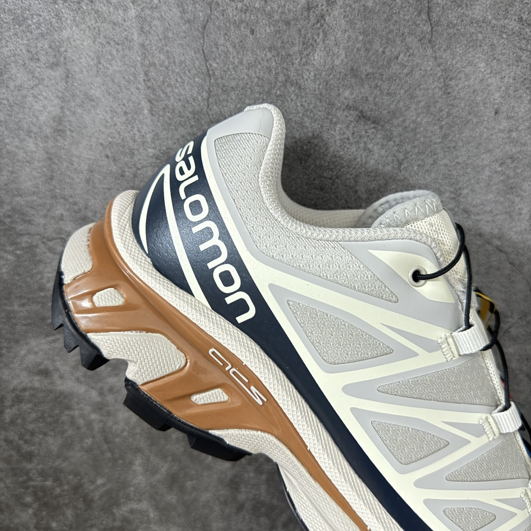 OG版 Salomon XT-6 户外越野跑鞋 灰棕配色 男女同款 SALOMON萨洛蒙 XT-6 舒适百搭 户外越野 OG版 Salomon XT-6 户外越野跑鞋 灰棕配色 男女同款 SALOMON萨洛蒙 XT-6 舒适百搭 户外越野