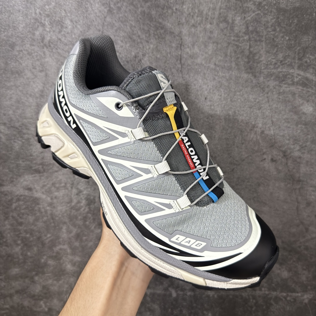 OG版 Salomon XT-6 户外越野跑鞋 灰黑配色 低帮运动鞋 SALOMON萨洛蒙 XT-6 舒适百搭 户外越 OG版 Salomon XT-6 户外越野跑鞋 灰黑配色 低帮运动鞋 SALOMON萨洛蒙 XT-6 舒适百搭 户外越