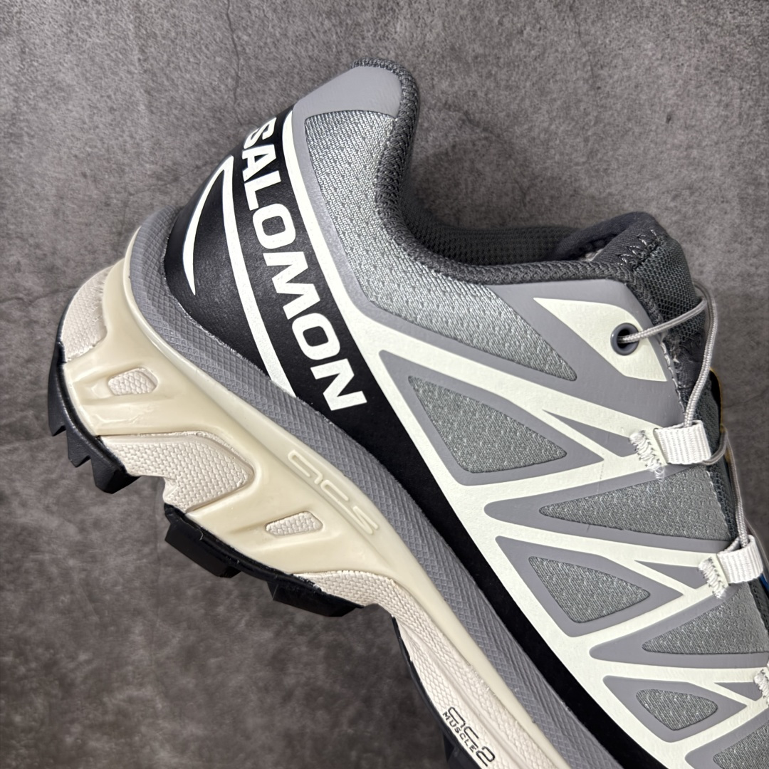 OG版 Salomon XT-6 户外越野跑鞋 灰黑配色 低帮运动鞋 SALOMON萨洛蒙 XT-6 舒适百搭 户外越 OG版 Salomon XT-6 户外越野跑鞋 灰黑配色 低帮运动鞋 SALOMON萨洛蒙 XT-6 舒适百搭 户外越