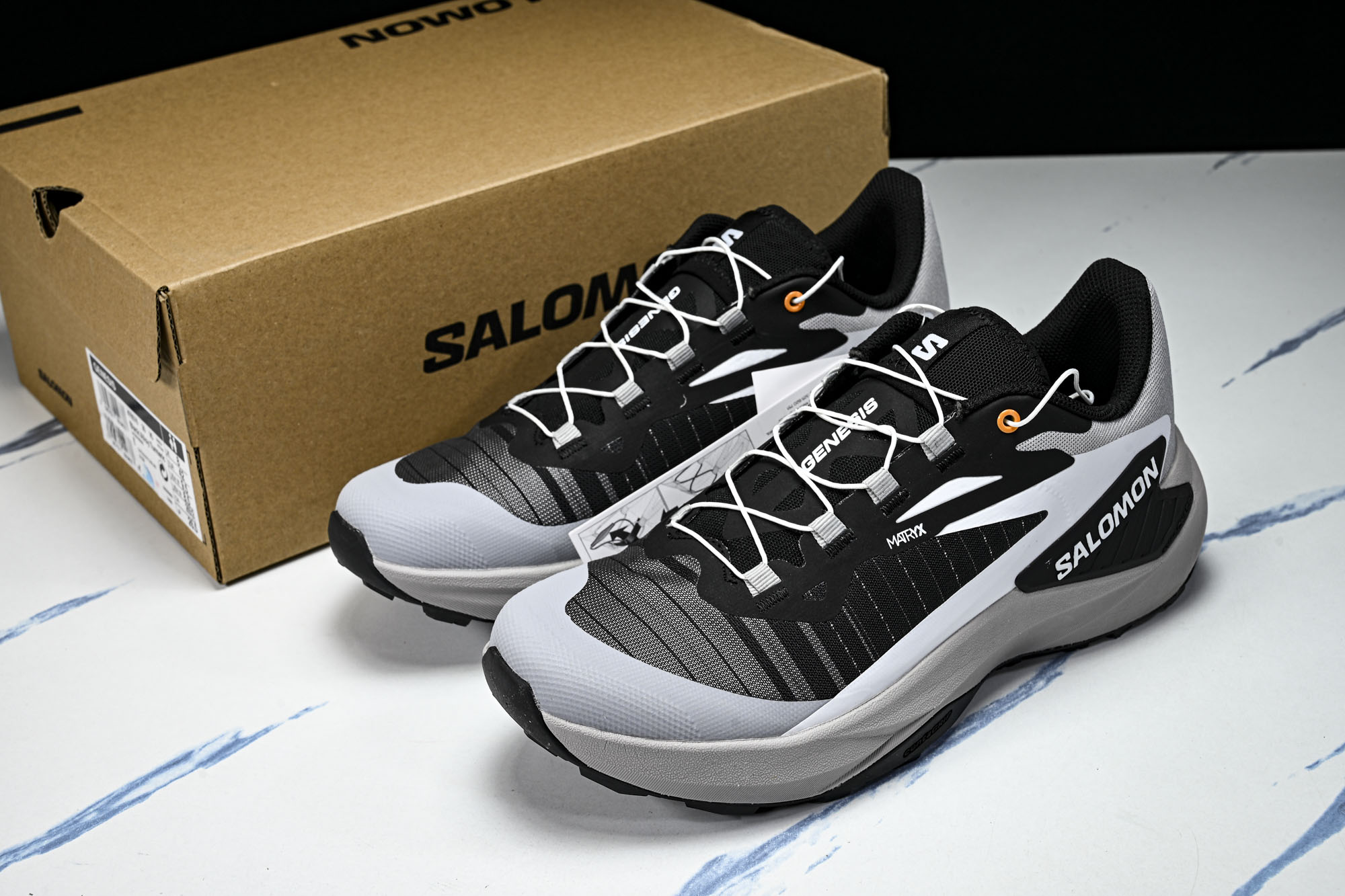 SALOMON萨洛蒙 GENESIS 舒适百搭 减震透气支撑轻便 低帮 休闲长跑体测体考 越野跑鞋-30 #YZ024 SALOMON萨洛蒙 GENESIS 舒适百搭 减震透气支撑轻便 低帮 休闲长跑体测体考 越野跑鞋-30 #YZ024