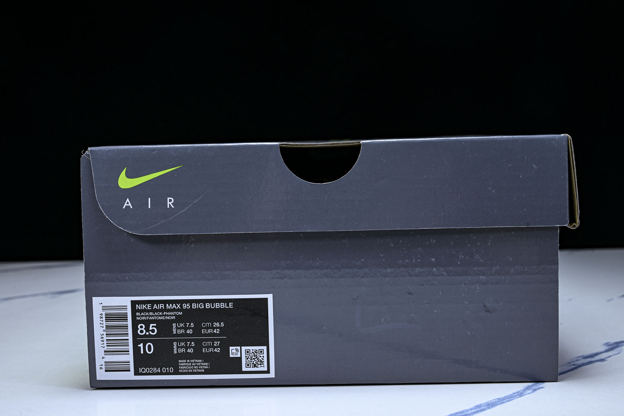 Nike Air Max 95 复古减震气垫跑鞋IQ0284-010 #YZ002-12 #全部配色原鞋原尺码开发生产极 Nike Air Max 95 复古减震气垫跑鞋IQ0284-010 #YZ002-12 #全部配色原鞋原尺码开发生产极