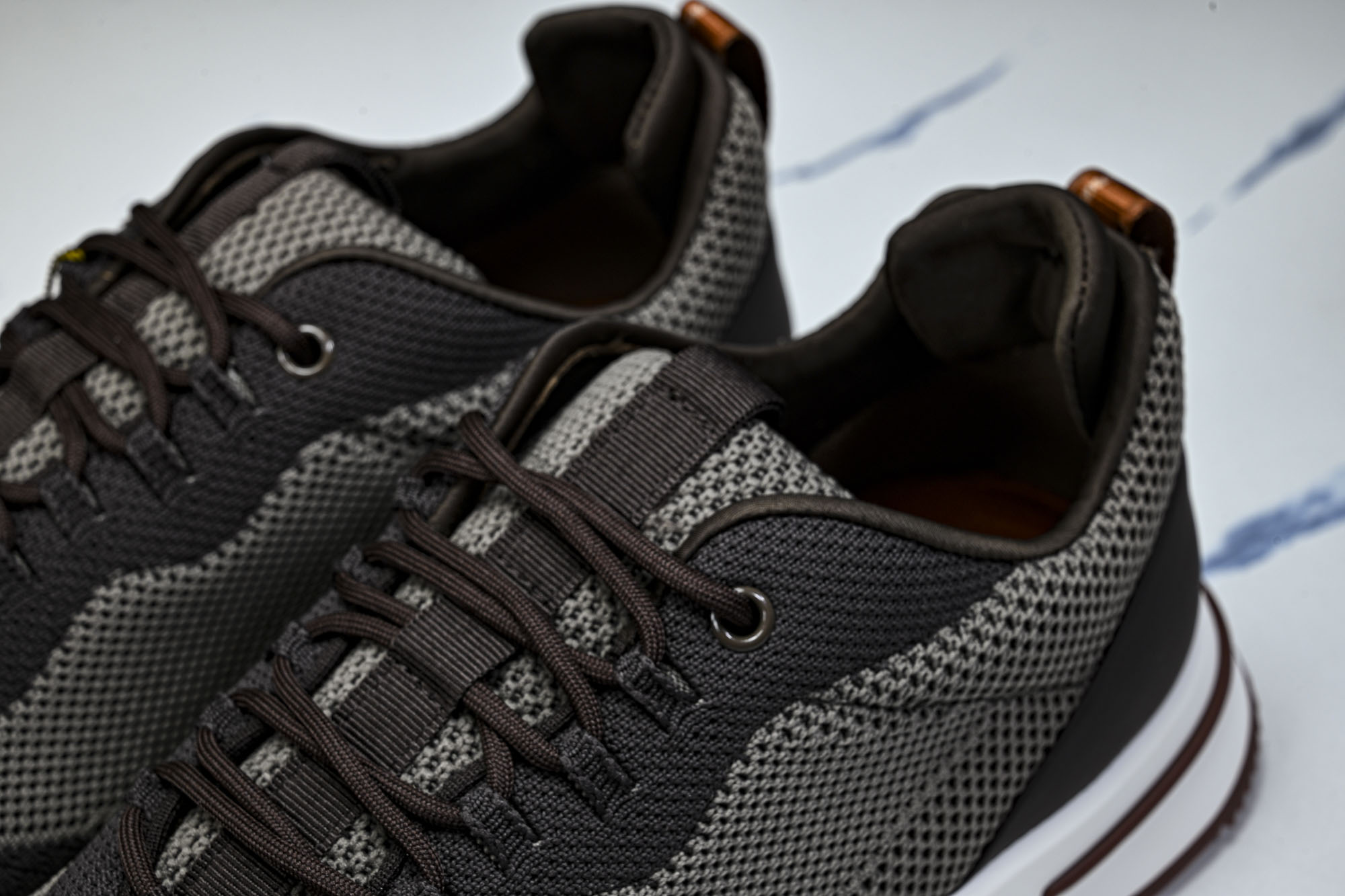 Loro piana_诺悠翩雅男鞋网面透气牛皮针织运动鞋系带跑鞋26新款 #YZ006 尺码: 39 40 41 42 Loro piana_诺悠翩雅男鞋网面透气牛皮针织运动鞋系带跑鞋26新款 #YZ006 尺码: 39 40 41 42