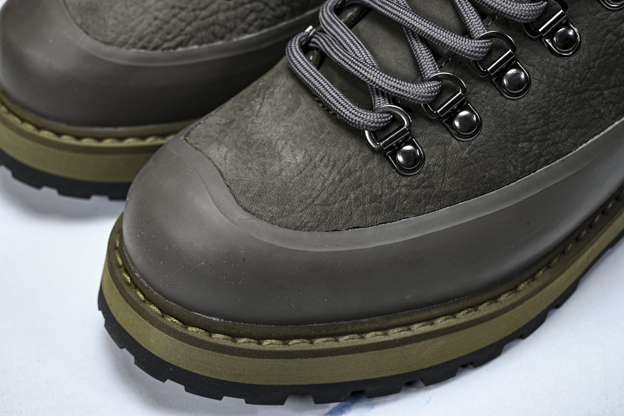 DIEMME x Bshop 联名CORNARO DUE GOMMA 意大利制麂皮户外登山靴_4 #YZ011 尺码:3