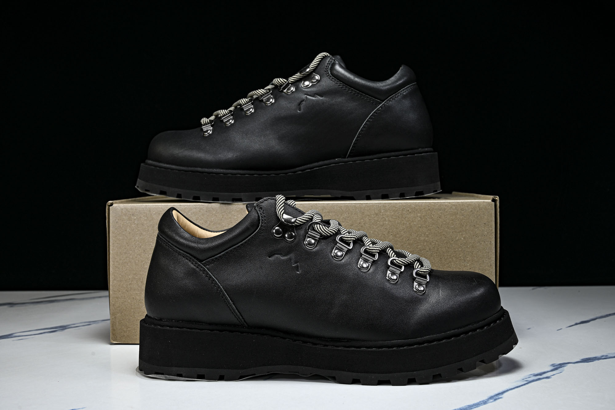 DIEMME x Bshop 联名CORNARO DUE GOMMA 意大利制麂皮户外登山靴_6 #YZ011 尺码:3