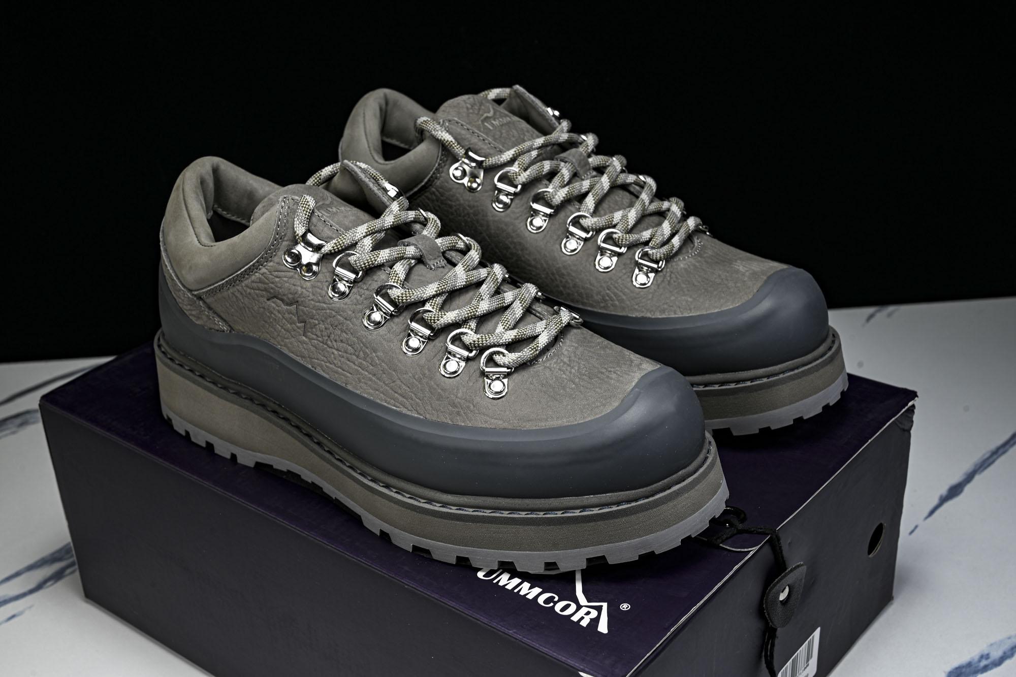 DIEMME x Bshop 联名CORNARO DUE GOMMA 意大利制麂皮户外登山靴_7 #YZ011 尺码:3