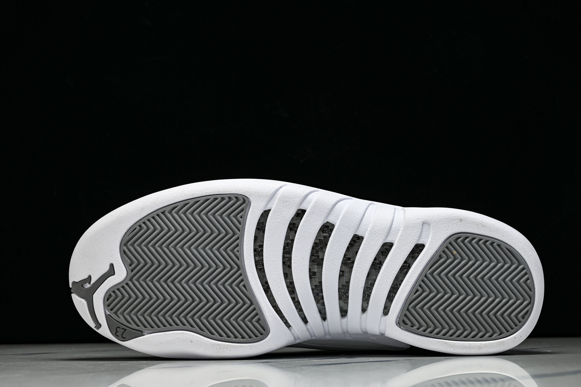 Jordan Air Jordan 12 retro _stealth_ 灰白_CT8013-015 #YZ013 尺码
