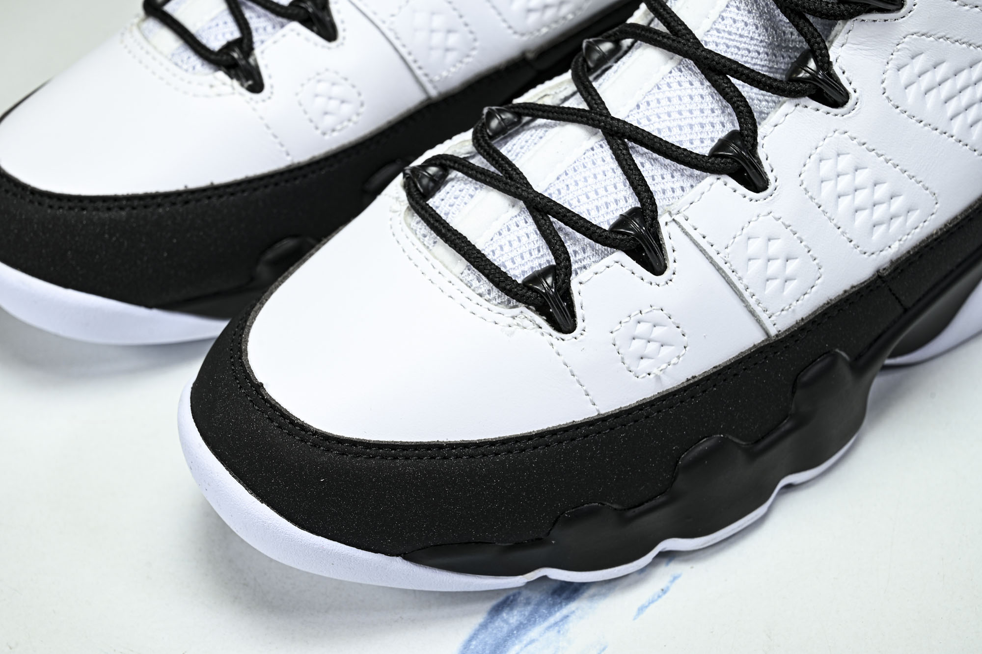 Jordan Air Jordan 9 Retro OG Space Jam 经典舒适 复古篮球鞋 男女同款 AJ9白黑 Jordan Air Jordan 9 Retro OG Space Jam 经典舒适 复古篮球鞋 男女同款 AJ9白黑