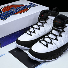 Jordan Air Jordan 9 Retro OG Space Jam 经典舒适 复古篮球鞋 男女同款 AJ9白黑 Jordan Air Jordan 9 Retro OG Space Jam 经典舒适 复古篮球鞋 男女同款 AJ9白黑