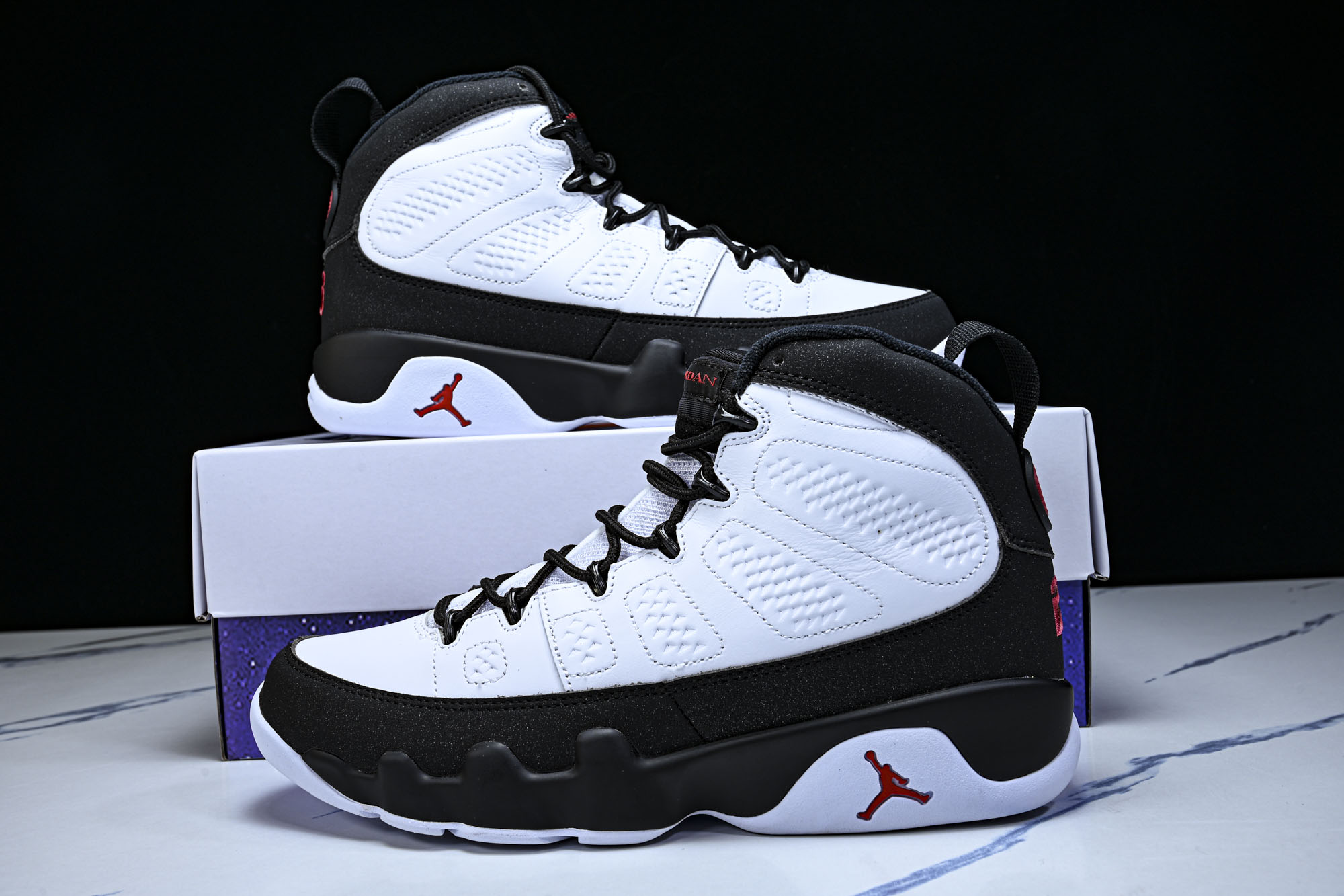 Jordan Air Jordan 9 Retro OG Space Jam 经典舒适 复古篮球鞋 男女同款 AJ9白黑 Jordan Air Jordan 9 Retro OG Space Jam 经典舒适 复古篮球鞋 男女同款 AJ9白黑