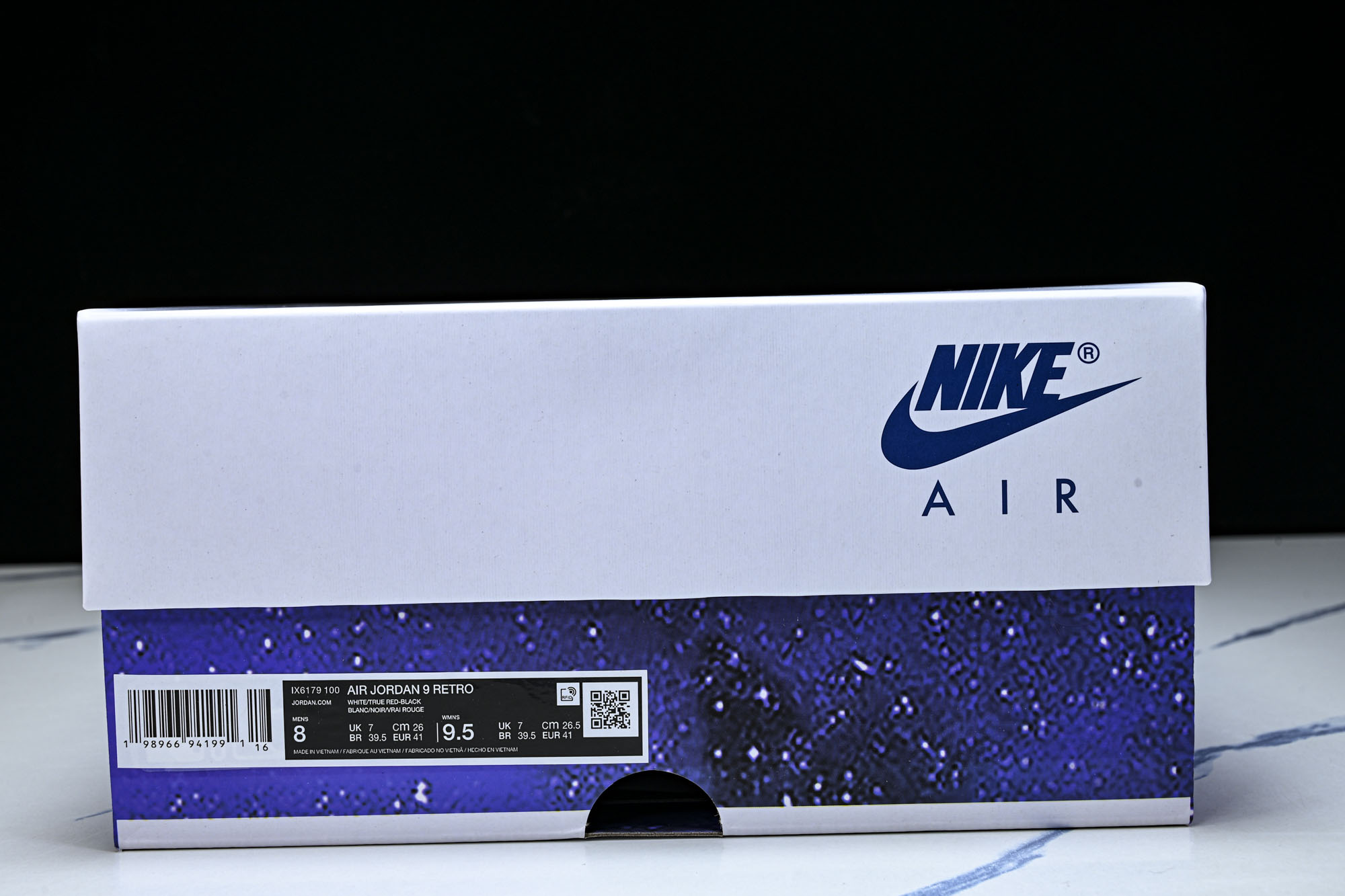Jordan Air Jordan 9 Retro OG Space Jam 经典舒适 复古篮球鞋 男女同款 AJ9白黑 Jordan Air Jordan 9 Retro OG Space Jam 经典舒适 复古篮球鞋 男女同款 AJ9白黑