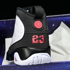 Jordan Air Jordan 9 Retro OG Space Jam 经典舒适 复古篮球鞋 男女同款 白黑 IX Jordan Air Jordan 9 Retro OG Space Jam 经典舒适 复古篮球鞋 男女同款 白黑 IX