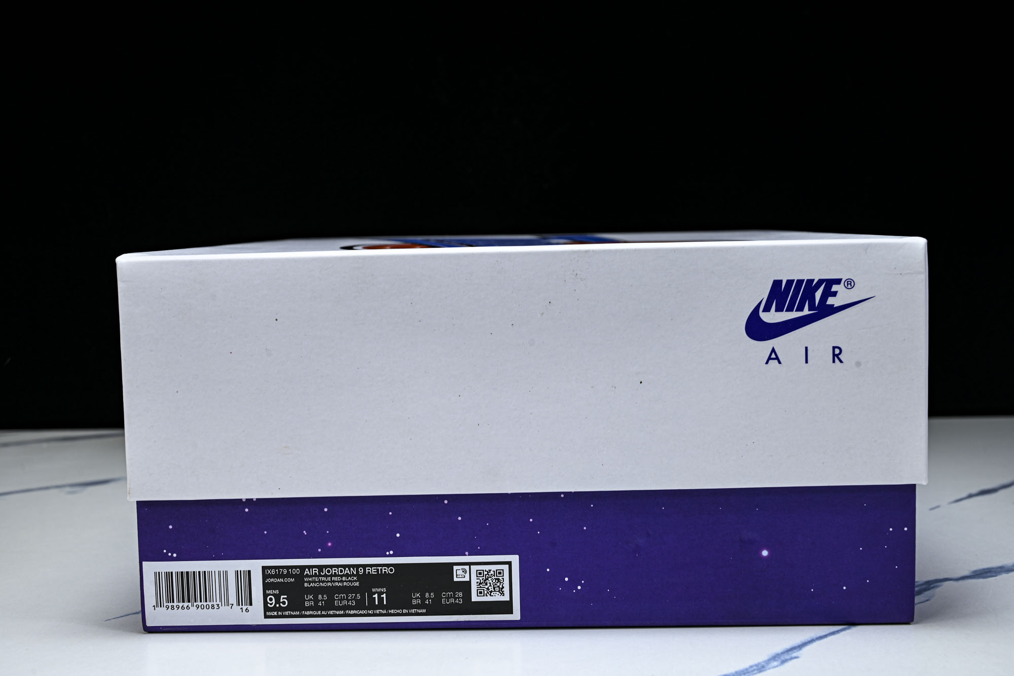 Jordan Air Jordan 9 Retro OG Space Jam 经典舒适 复古篮球鞋 男女同款 白黑 IX Jordan Air Jordan 9 Retro OG Space Jam 经典舒适 复古篮球鞋 男女同款 白黑 IX