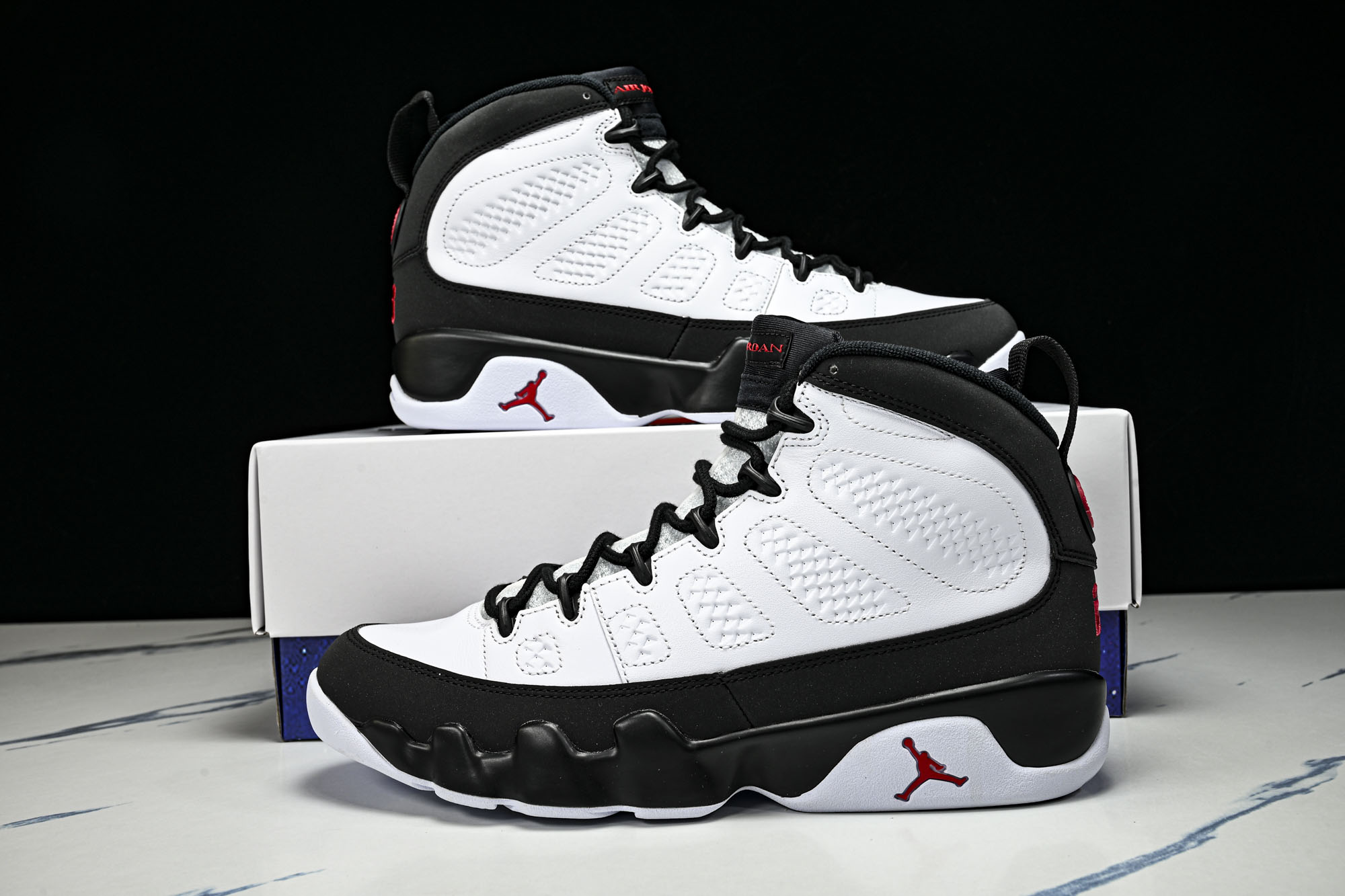 Jordan Air Jordan 9 Retro OG Space Jam 经典舒适 复古篮球鞋 男女同款 AJ9白黑 Jordan Air Jordan 9 Retro OG Space Jam 经典舒适 复古篮球鞋 男女同款 AJ9白黑