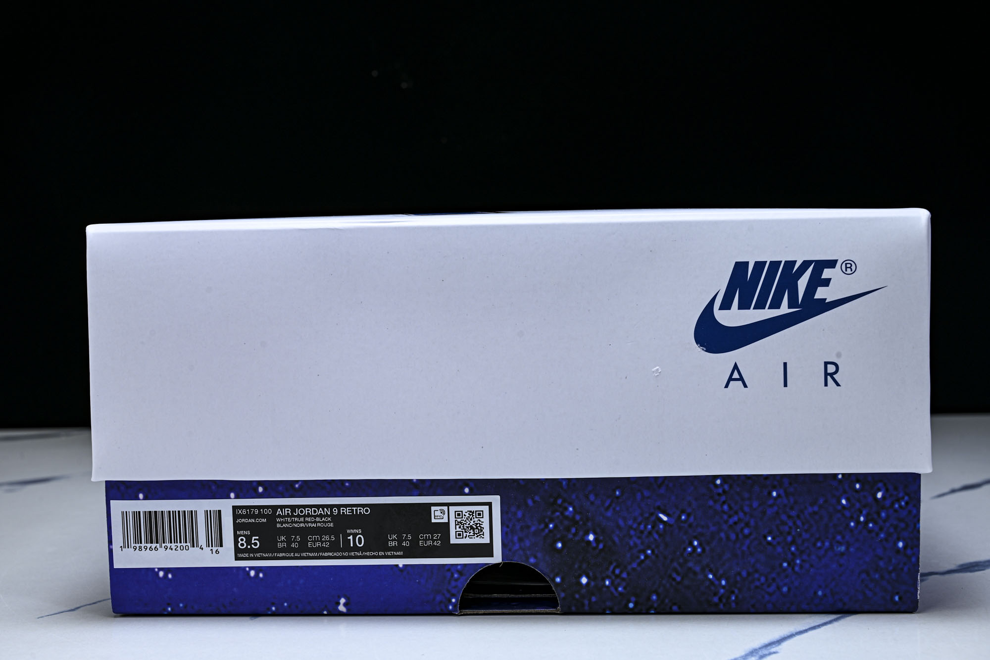Jordan Air Jordan 9 Retro OG Space Jam 经典舒适 复古篮球鞋 男女同款 AJ9白黑 Jordan Air Jordan 9 Retro OG Space Jam 经典舒适 复古篮球鞋 男女同款 AJ9白黑