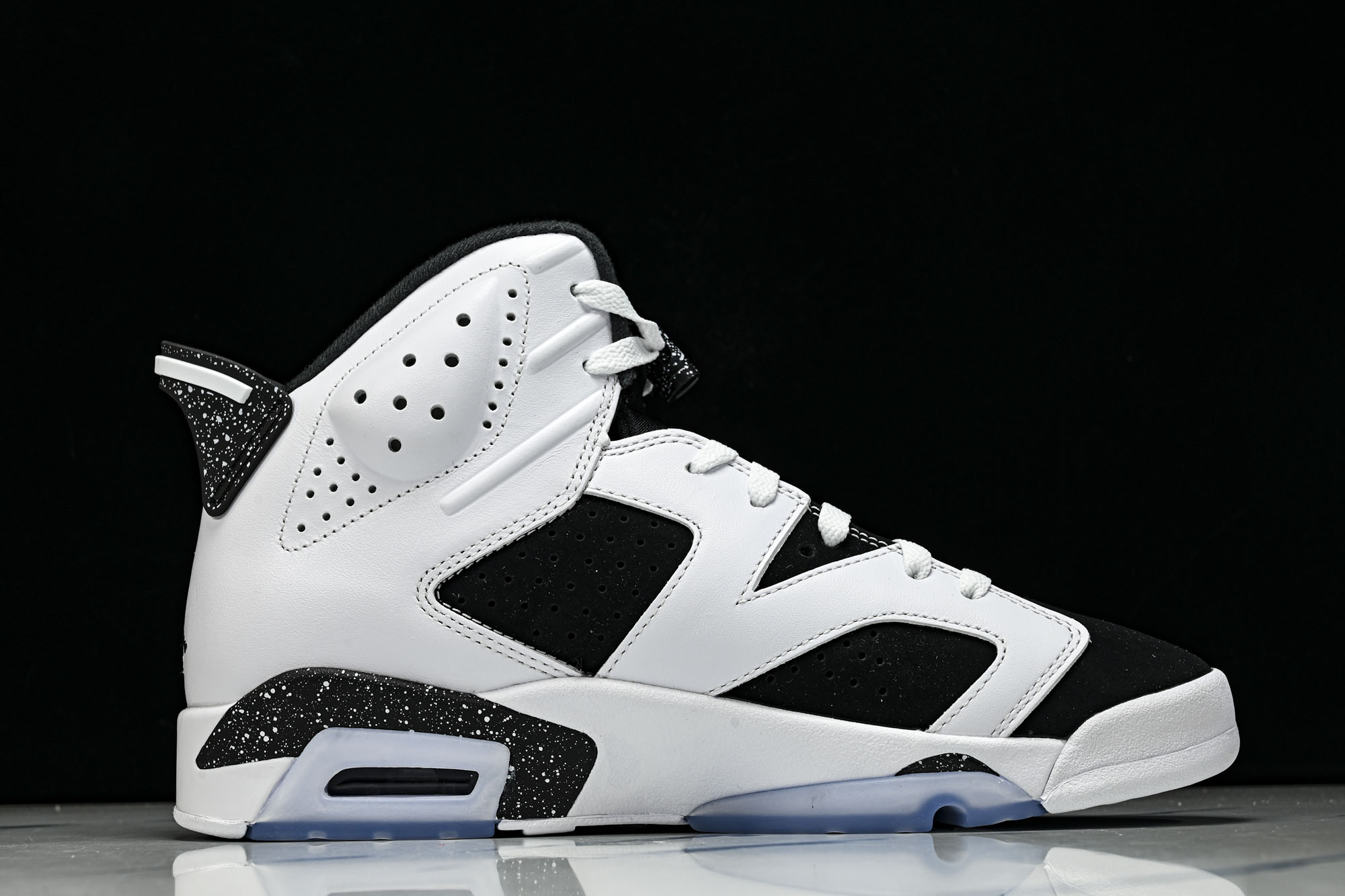 Air Jordan _University Blue_ AJ6 乔6 奥利奥 黑白色 CT8529-108 #YZ00