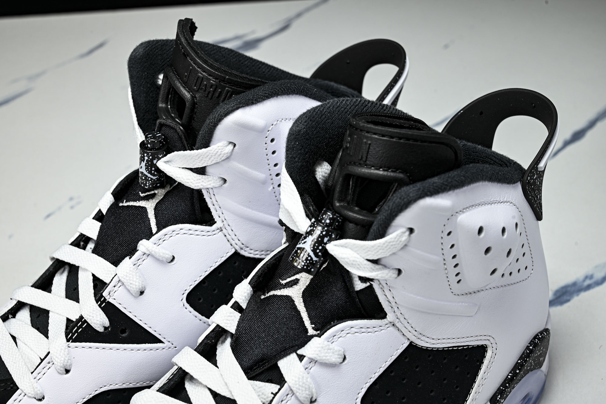 Air Jordan _University Blue_ AJ6 乔6 奥利奥 黑白色 CT8529-108 #YZ00