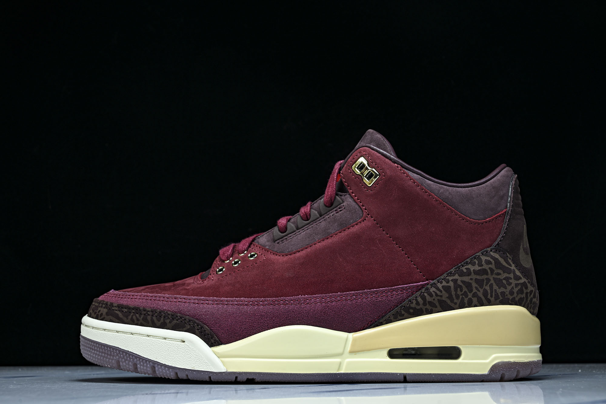Air Jordan 3 “Bin 23”AJ3酒红色限量复古低帮篮球鞋IO7744-600 #YZ001-4 40 4