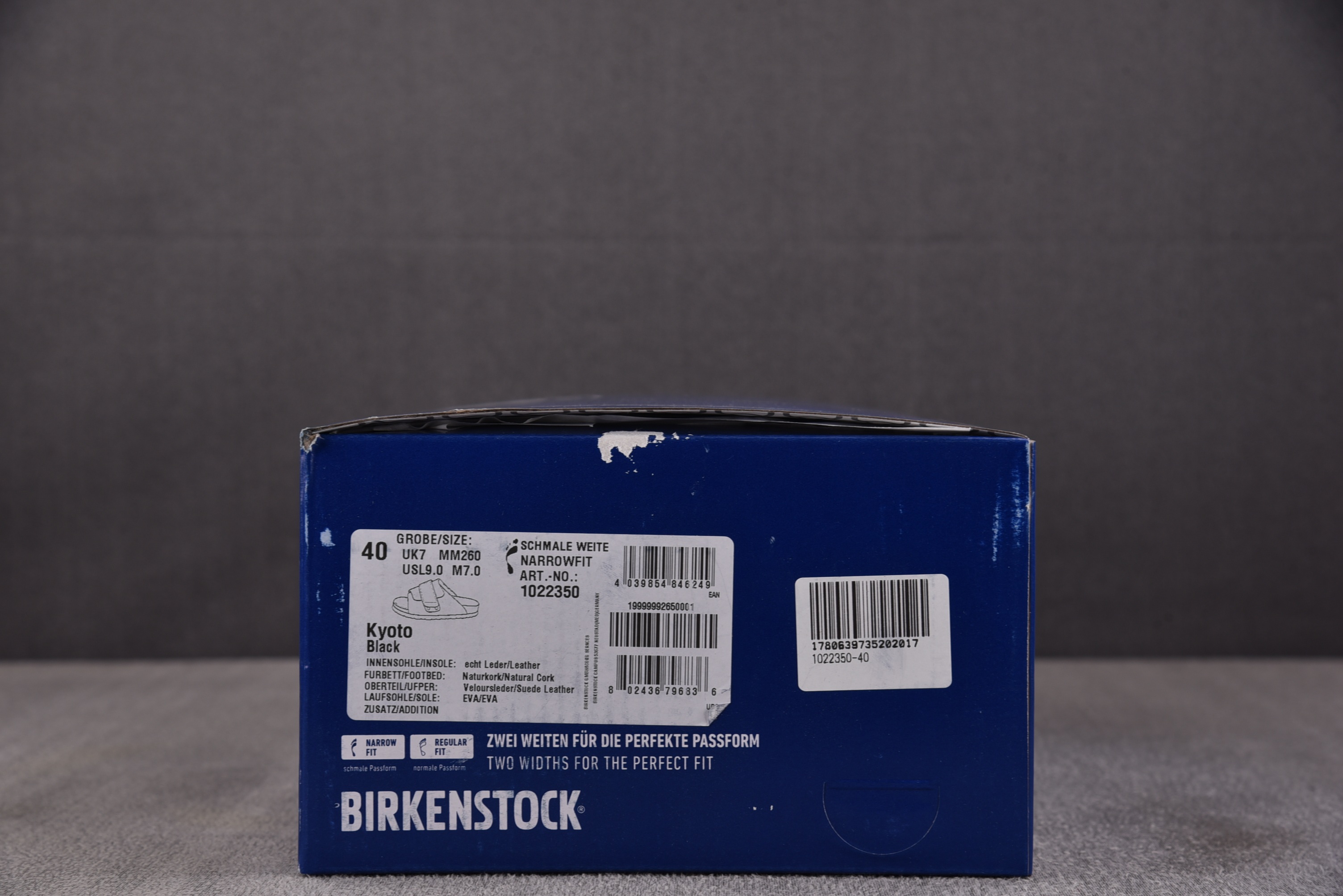 Birkenstock Kyoto 黑色 #YZ011-1 35-45(偏大一码)