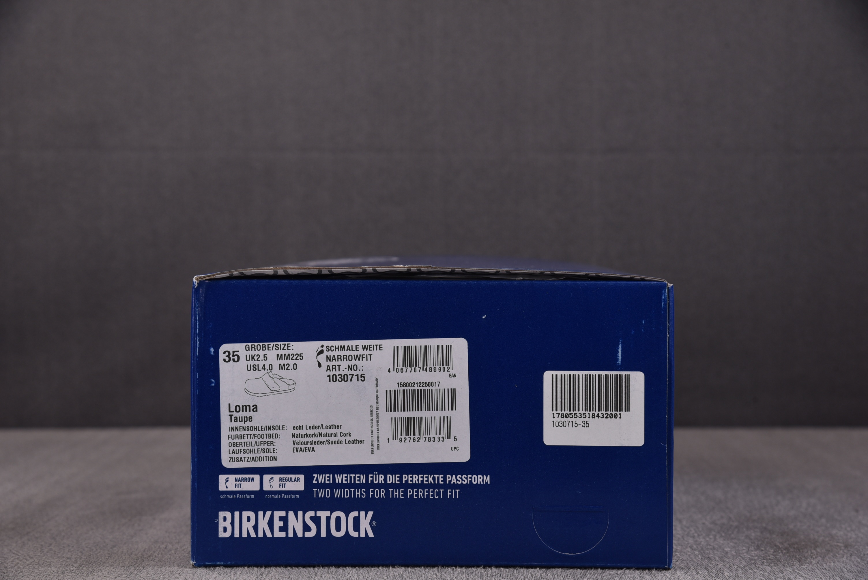 Birkenstock Loma 灰褐色 #YZ011-1 35-45(偏大一码)