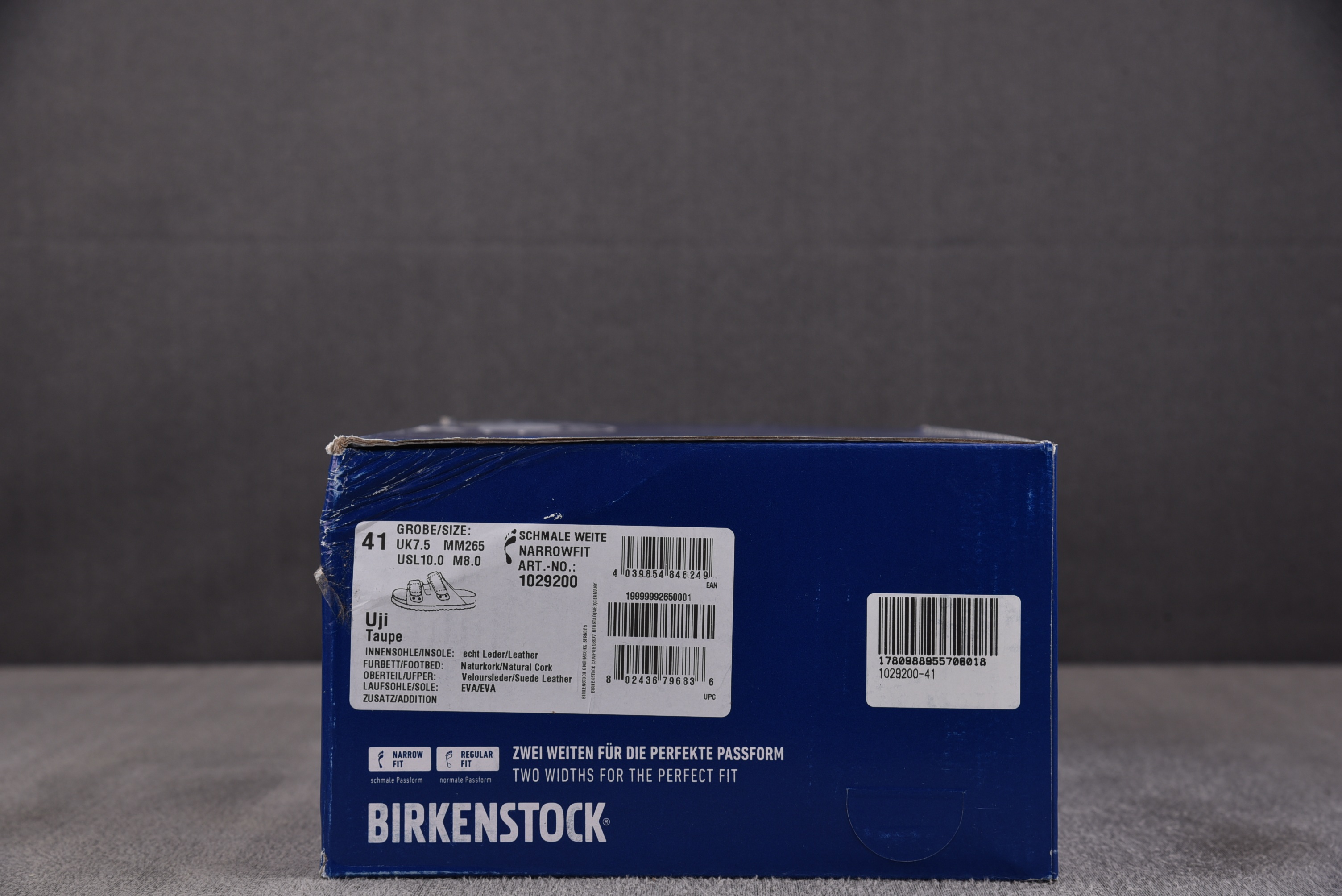Birkenstock Uji 灰褐色 #YZ011-1 35-45(偏大一码)
