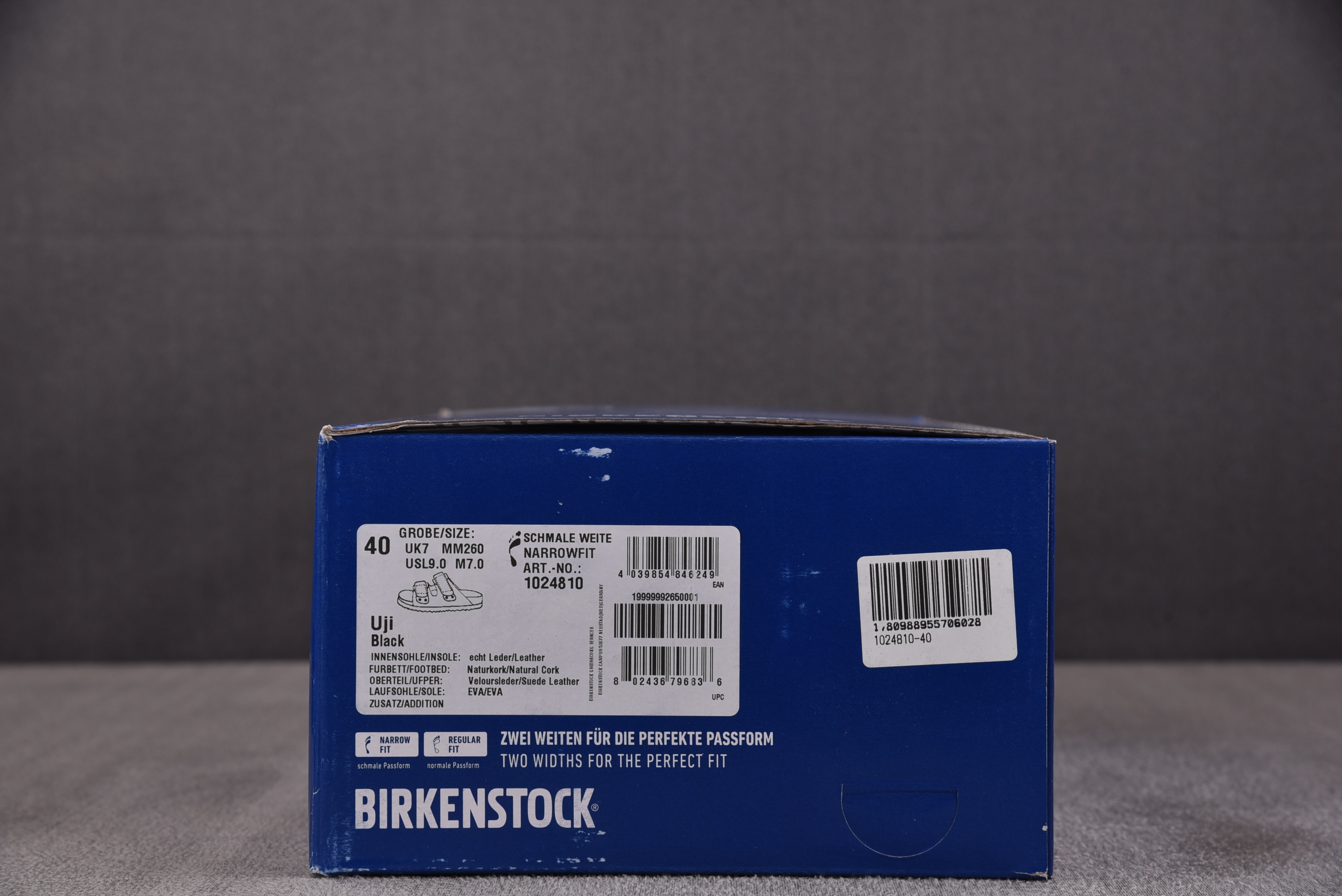 Birkenstock Uji 黑色 #YZ011-1 35-45(偏大一码)